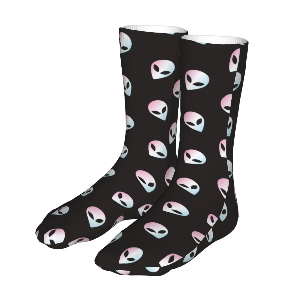 

New Alien Face Women Socks 2022 Men Sport Socks
