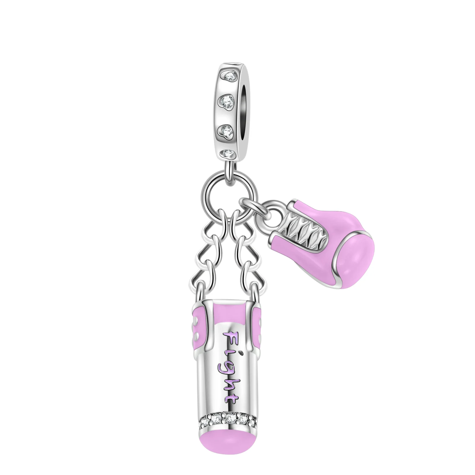 Боксерский набор из стерлингового серебра 925 пробы подвеска в виде мешка с песком