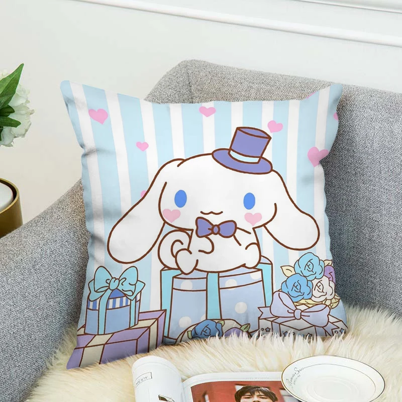 

Наволочки в стиле аниме Cinnamorol, декоративные наволочки для диванных подушек, 45x45