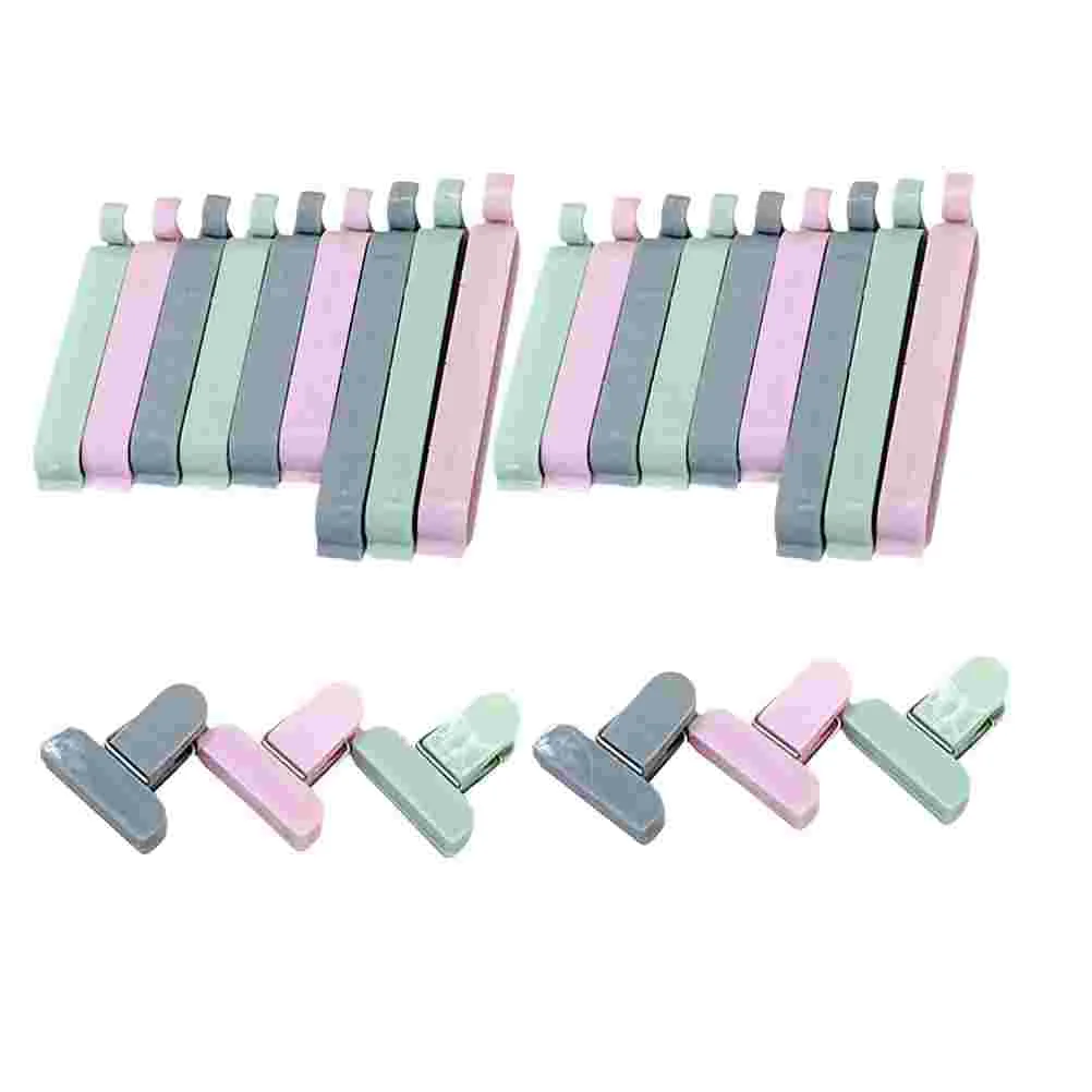 

36pcs Snack Sealing Clips Snack Bag Clips Set Sealing Bag Clips Bag Clips Clips for Freshness