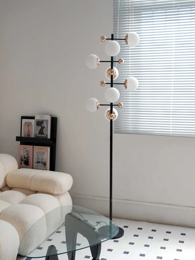 Фото Современные минималистичные люстры в классическом стиле, элегантные светодиодные светильники с регулируемой яркостью для гостиной №4