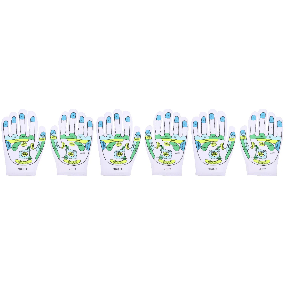 

3 Pairs of Professional Reflexology Household Acupoint Convenient