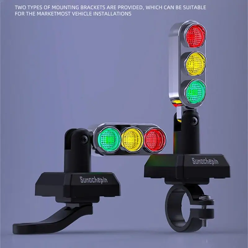 

Мини-стоп-сигнал для мотоцикла, веселый рождественский подарок для любителей мотоциклов и любителей мотоциклов