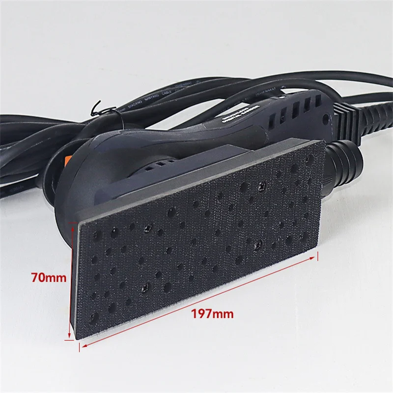 Meizuishi 350 Вт 3 мм электрическая орбитальная шлифовальная машина 70x198 средства по