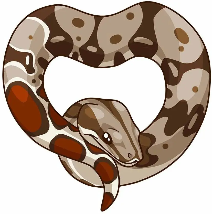 

Автомобильная наклейка Y281 # с красным хвостом, сердцем боа, змеей, водонепроницаемая виниловая наклейка, автомобильные аксессуары, наклейка для украшения «сделай сам», Стайлинг