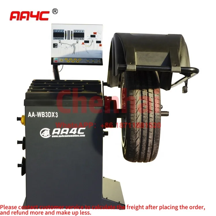 AA4C 3D балансировочный станок автомобильных шин AA-WB3DX3