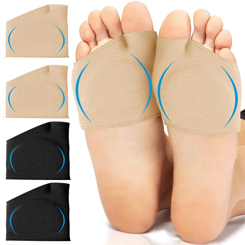 

Silicone Gel Half Insoles for Metatarsal Sleeve Pads Forefoot Pain Relief Shoe Pads Ball of Foot Cushions Feet Care Tool Insert