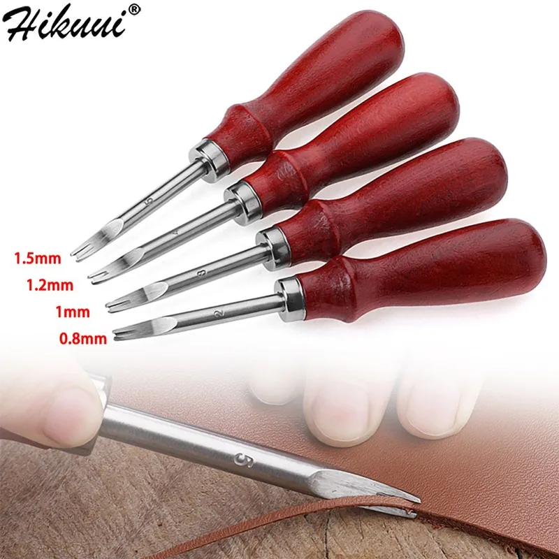 1 шт. инструмент для резки кожевенных кромок нож полировки Обрезной 0 8/1 0/1 2/1 5 мм