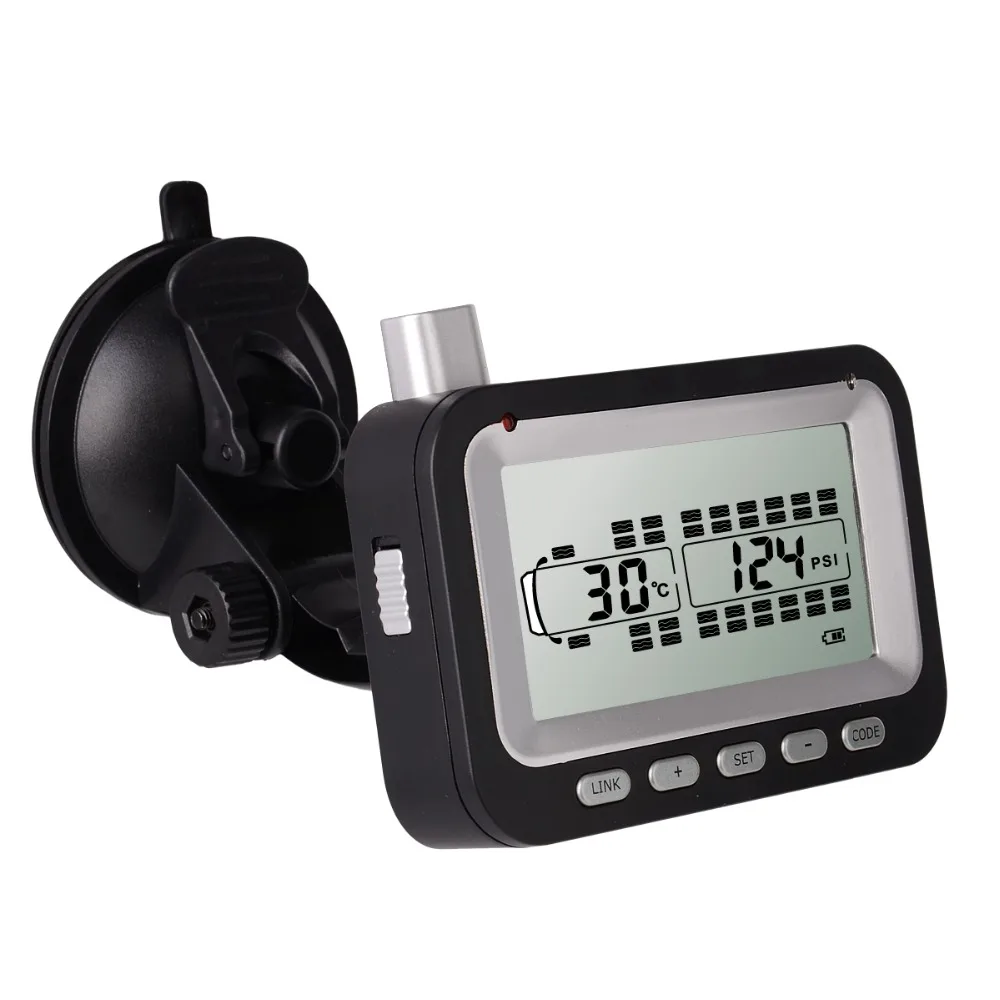 

Pre programmed 10 sensors real time / full time alarm warning driver truck tire pressure monitoring system