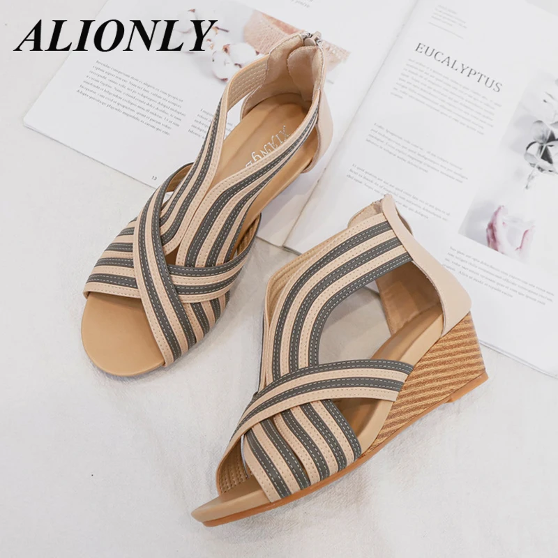 

Alionly 2023 New Fashion Casual Summer Women Sandals Flower Rhinestone Foreign Trade Large Size Flat Shoes Zapatos Mujer