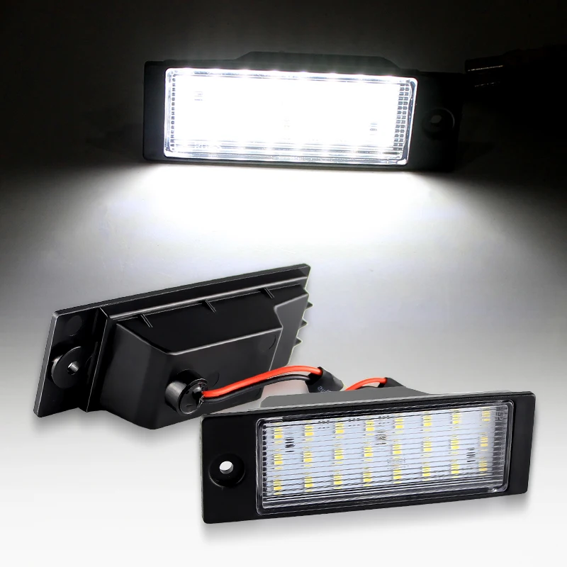 

2 шт. светодиодные фонари номерного знака Canbus для Kia Forte 19-23 Niro 23- Ceed 18- XCeed 19- ​ Автомобильные аксессуары для Hyundai Tucson IX35