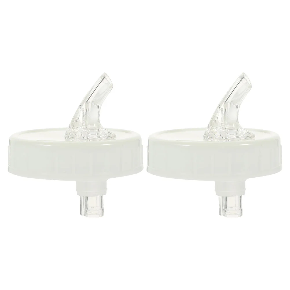 

2Pcs Airtight Wide Mouth Lid Vinegar Pour Lid Pour Spout for Kitchen