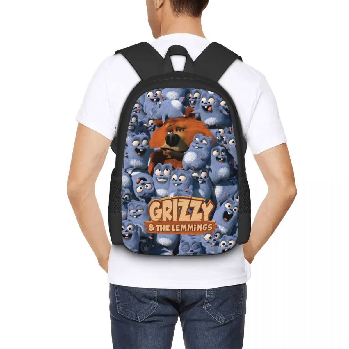 Дорожный рюкзак для ноутбука Grizzy N lemtimes деловая школьная сумка компьютера