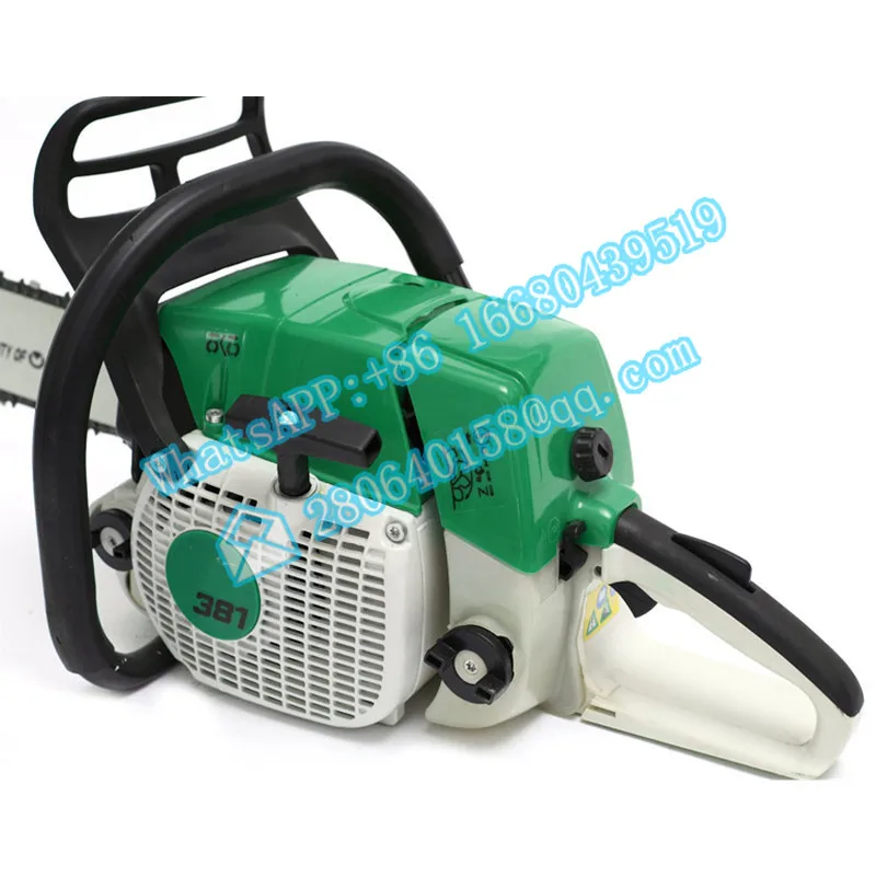 

Powerful Gasoline Chainsaw 72CC 381 Chain Saw for Tree Cutting
