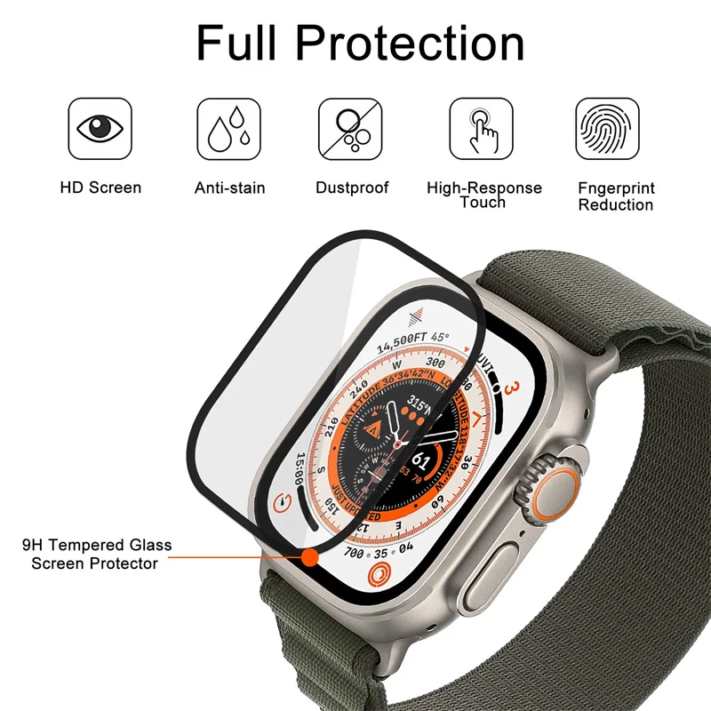 

3D пленка для Apple Watch ultra 49 мм, протектор экрана серии 7/8 41 мм 45 мм 42/38 мм (не закаленное стекло) iwatch 6 5 4 3 Se 40 мм 44 мм