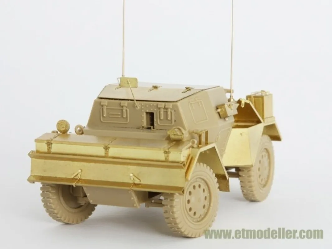 Фото 1/35 E.T.MODEL E35-001 Набор деталей для модели британского разведывательного автомобиля Dingo Mk.II времен Второй мировой войны, выполненный методом фототравления, для TAMIYA 35018 №4