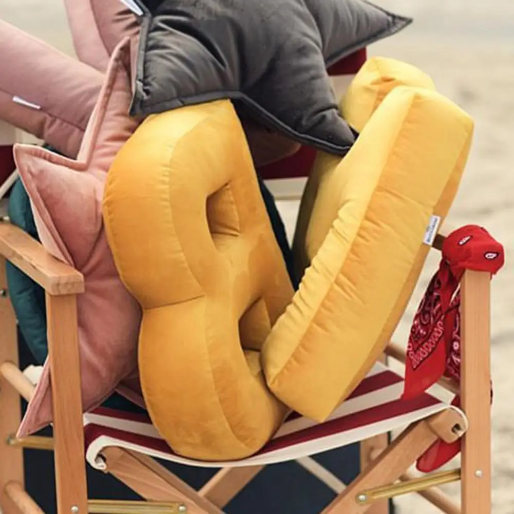 

Soft Plushies PP Cotton English Alphabet Doll Baby Educational Toy Photo Props English Letter Pillow English Letter Pillow