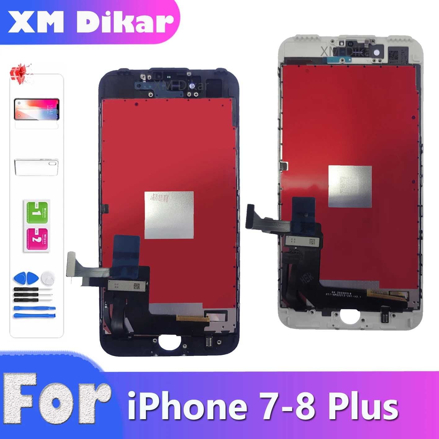 ЖК-дисплей для IPhone 7 7Plus 8 Plus сенсорный экран с дигитайзером в сборе запасные части