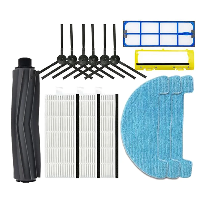 

Replacement Parts Kit For Ilife A8 A6 X620 X623 Main Brush Filter Mop Cloth Robot Vacuum Cleaner Spare Part 15 Pcs