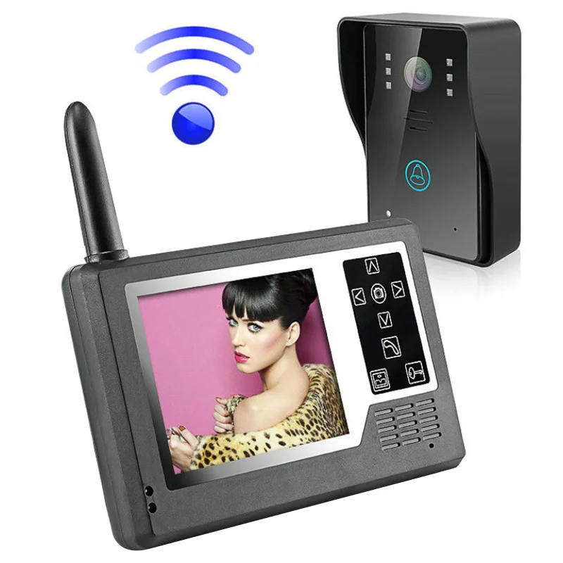 

2.4G 3.5Inch Display Smart Doorbell Camera Wireless Intercom System