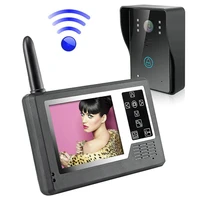 2 4g 3 5inch display smart doorbell camera wireless intercom system