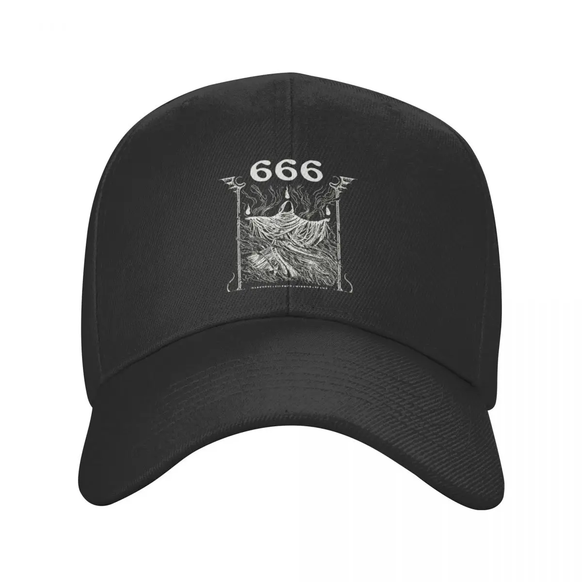 

New 666 Dance Ritual Baphomet Baseball Cap Men Women Adjustable Hail Satan Devil Dad Hat Outdoor Snapback Caps Summer Hats