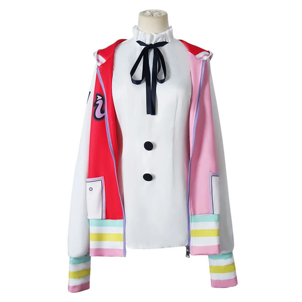 

One Piece UTA Cosplay Costume Dress Coat Outfits Halloween Carnival Suit