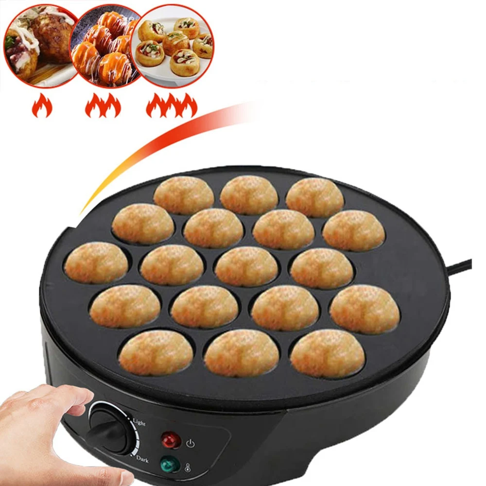 Бытовая Машина Takoyaki Мини электрическая форма для выпечки в виде осьминога машина