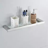 Bathroom Shelves Stainless Steel Wall Mount Shower Corner Shelf Shampoo Storage Basket Modern Home Accessories Holder DG8313L