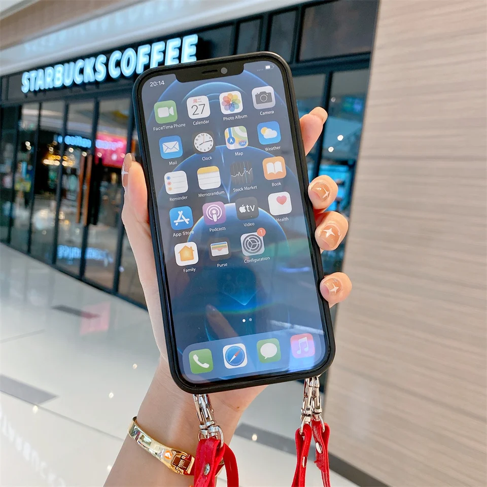 Lattice Wallet Shoulder Strap Case For Samsung Galaxy S22 S20 S21 FE NOTE 20 10 PRO Ultra A53 72 32 42 22 5G Cover Card Phone Ba