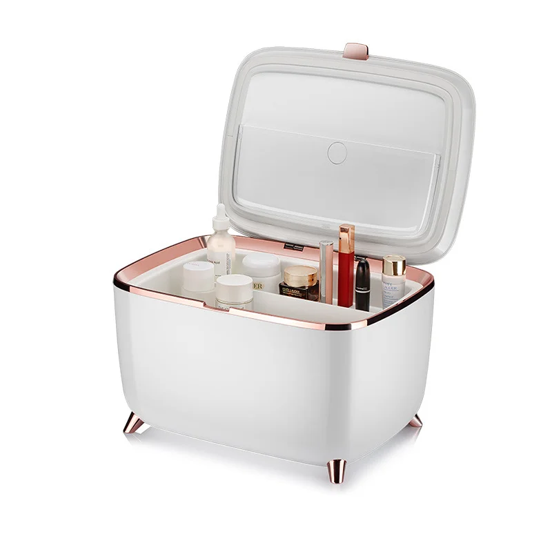 

Интеллектуальная коробка контроля температуры 9 л Маска Уход за кожей холодное хранение Косметика маленький холодильник мини Eauty холодильн...