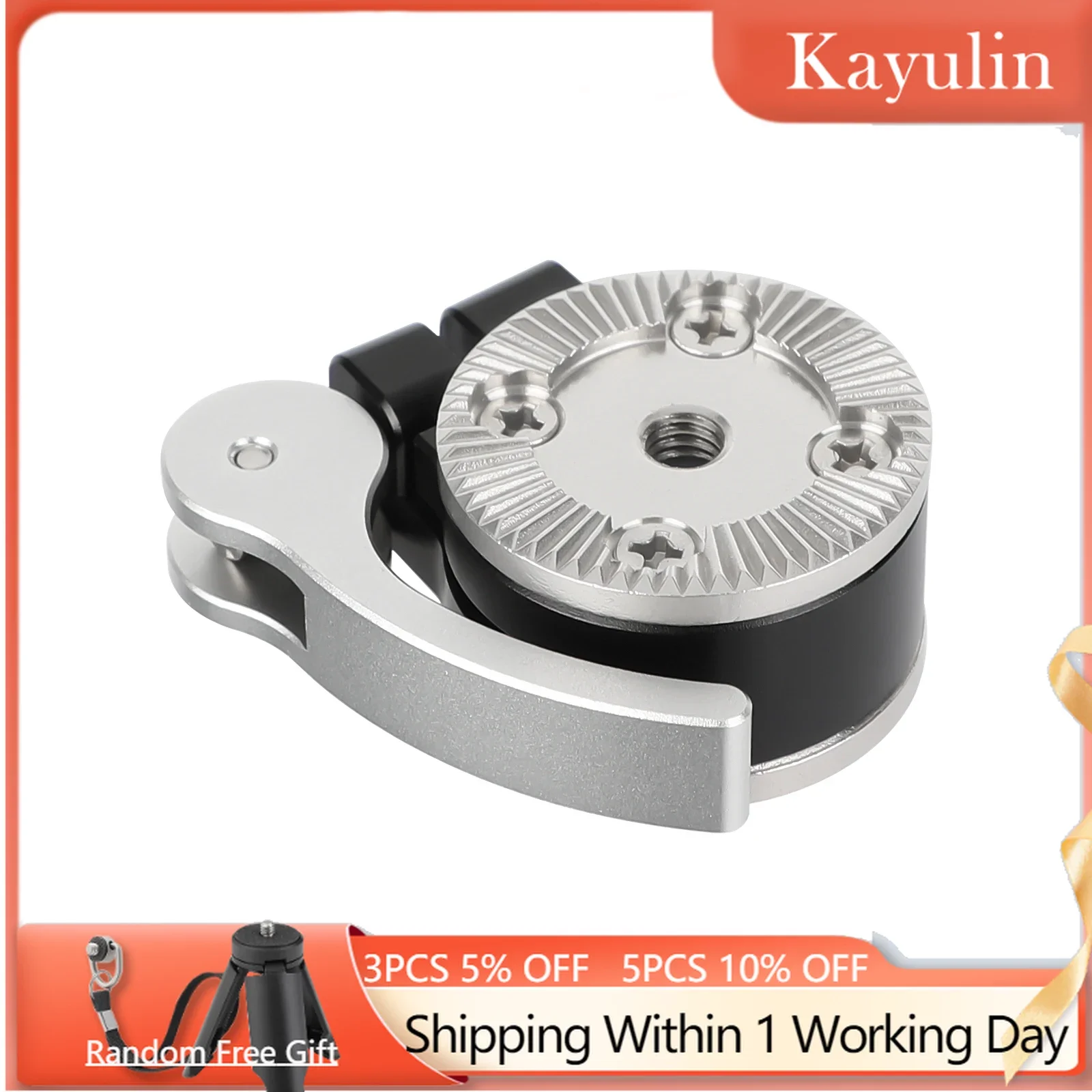 Быстрорегулируемый двусторонний адаптер розетки Kayulin с креплениями M6 мама и папа