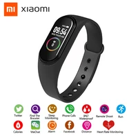 hot xiaomi m4 smart watch wristband ip65 waterproof watch blood pressure heart rate monitor fitness tracker call smart bracelet