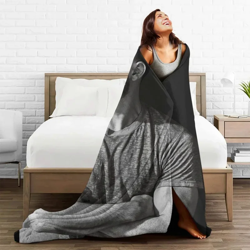 

Chris Evans Blanket Coral Fleece Plush Textile Decor Director Handsome Boy Soft Throw Blankets For Bedding Outdoor Bedspreads