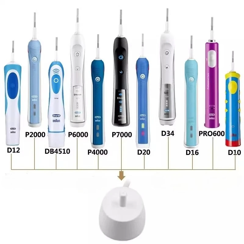 Подходит для электрической зубной щетки Braun Oral-b 3762, 3764, 3765, 3772, 3757, 3769, зарядное устройство, европейский стандарт. (art.: 3920d8fa99672) - 3920d8fa99672