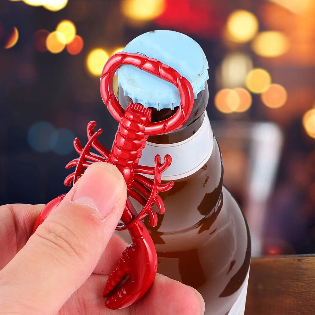 

3Pcs Alloy Bottle Opener Metal Bottle Opener Beer Opener Key Chain Beer Bottle Opener Key Lobster Bottle Opener