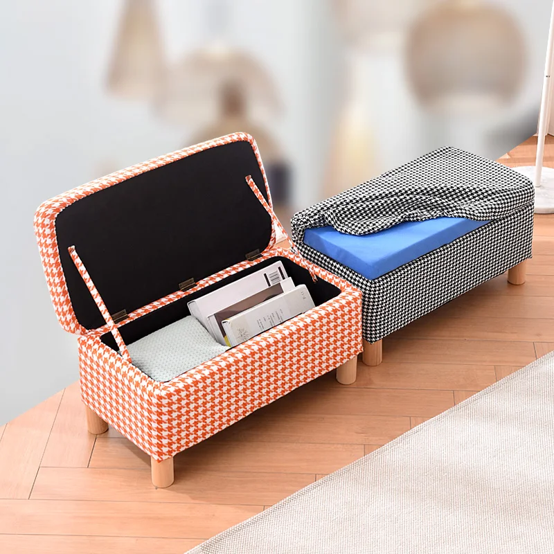 

Bedroom Storage Stool Coffee Table Minimalist Adult Hallway Barber Waiting Chair Luxury Vanity Apoya Pies Oficina Furniture