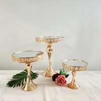 1pcs 4pcs cake stand round metal cake stands dessert display cupcake stands wedding party birthday