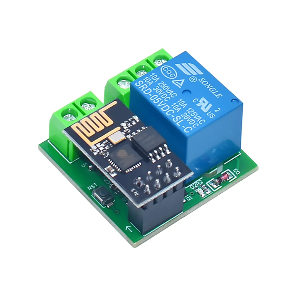 Двойной модуль канала ESP8266 с Wi-Fi реле устройство управления питанием 5 в