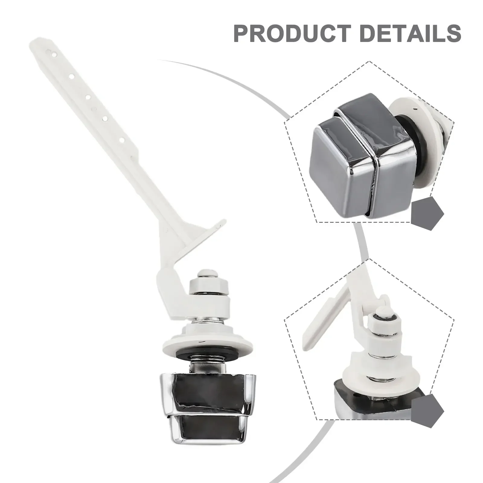 1 шт. кнопочный комплект для смыва унитаза боковое крепление бак воды рычаг ручка