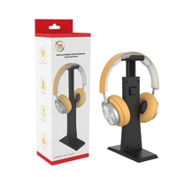 telescopic headphone stand over ear headset desk bracket earphone holder display shelf usb support gamer gaming pc accessories