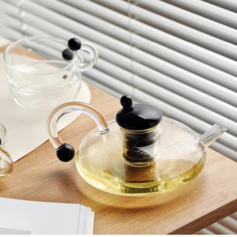 Роскошный стеклянный чайный сервиз O.RoseLif в скандинавском стиле набор