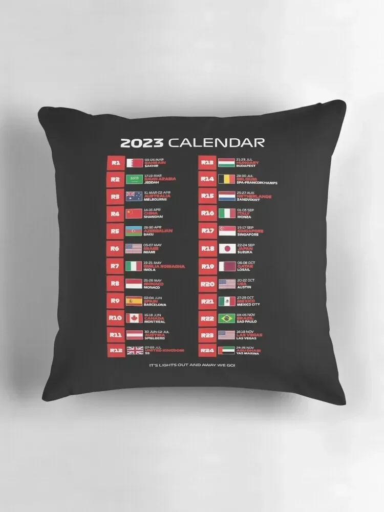 Календарь сезона 2023 года - It's Lights Out and Away We Go (белый черный BG) Декоративная