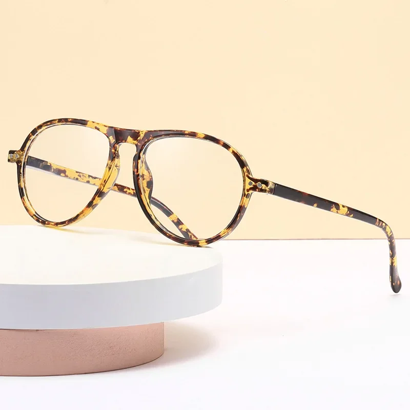 Очки для чтения с леопардовым принтом и блокировкой синего света компьютерные