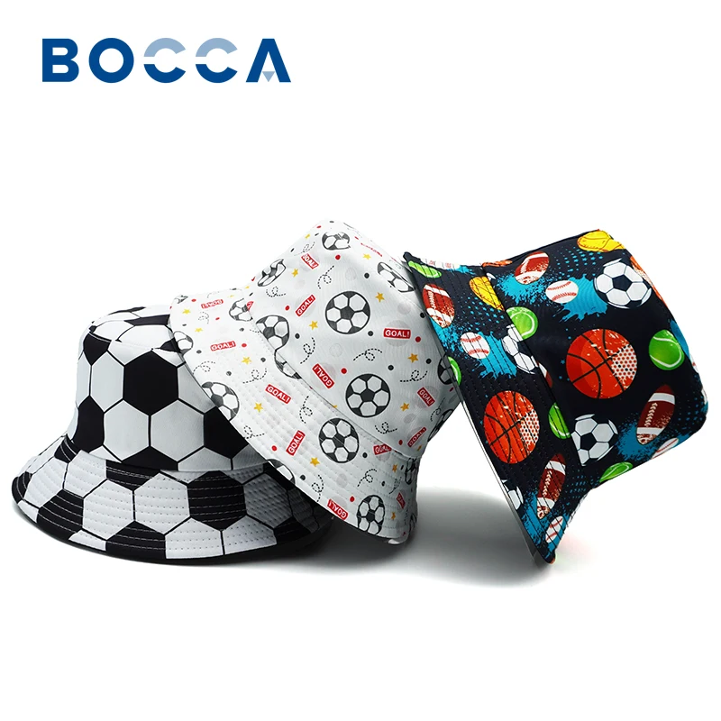 Панама с рисунком по мотивам мультфильмов двусторонняя летняя