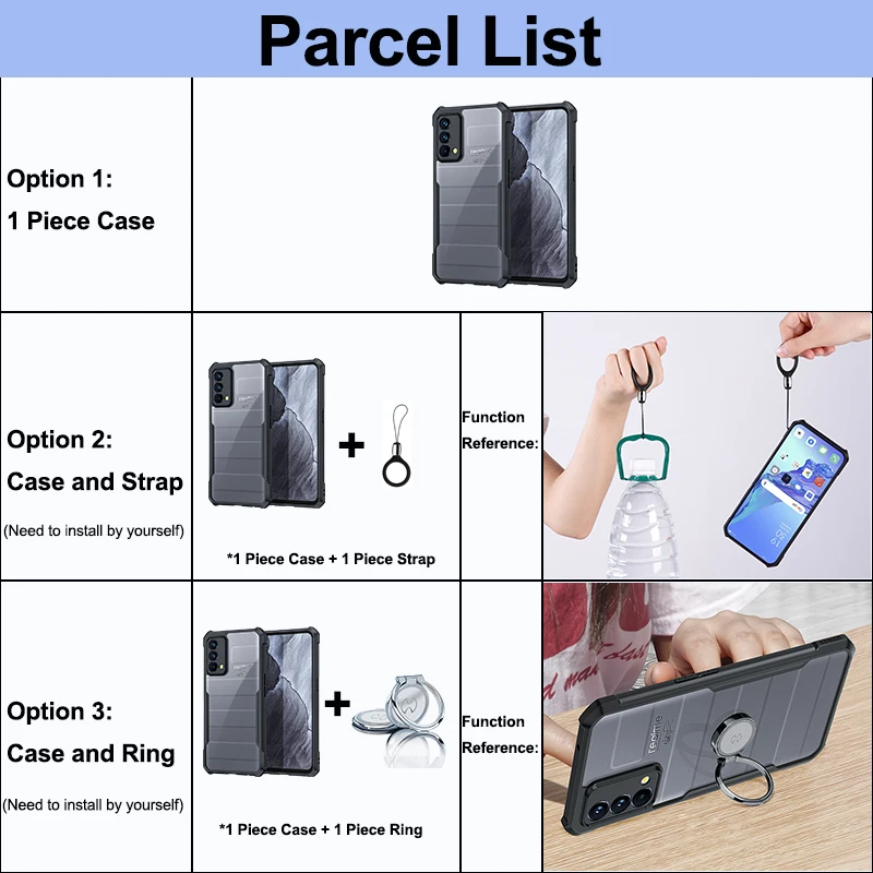 Xundd Case For Realme GT Master Case Shockproof Transparent Bumper Phone Cover For Realme GT Master Edition Cover Funda Coque