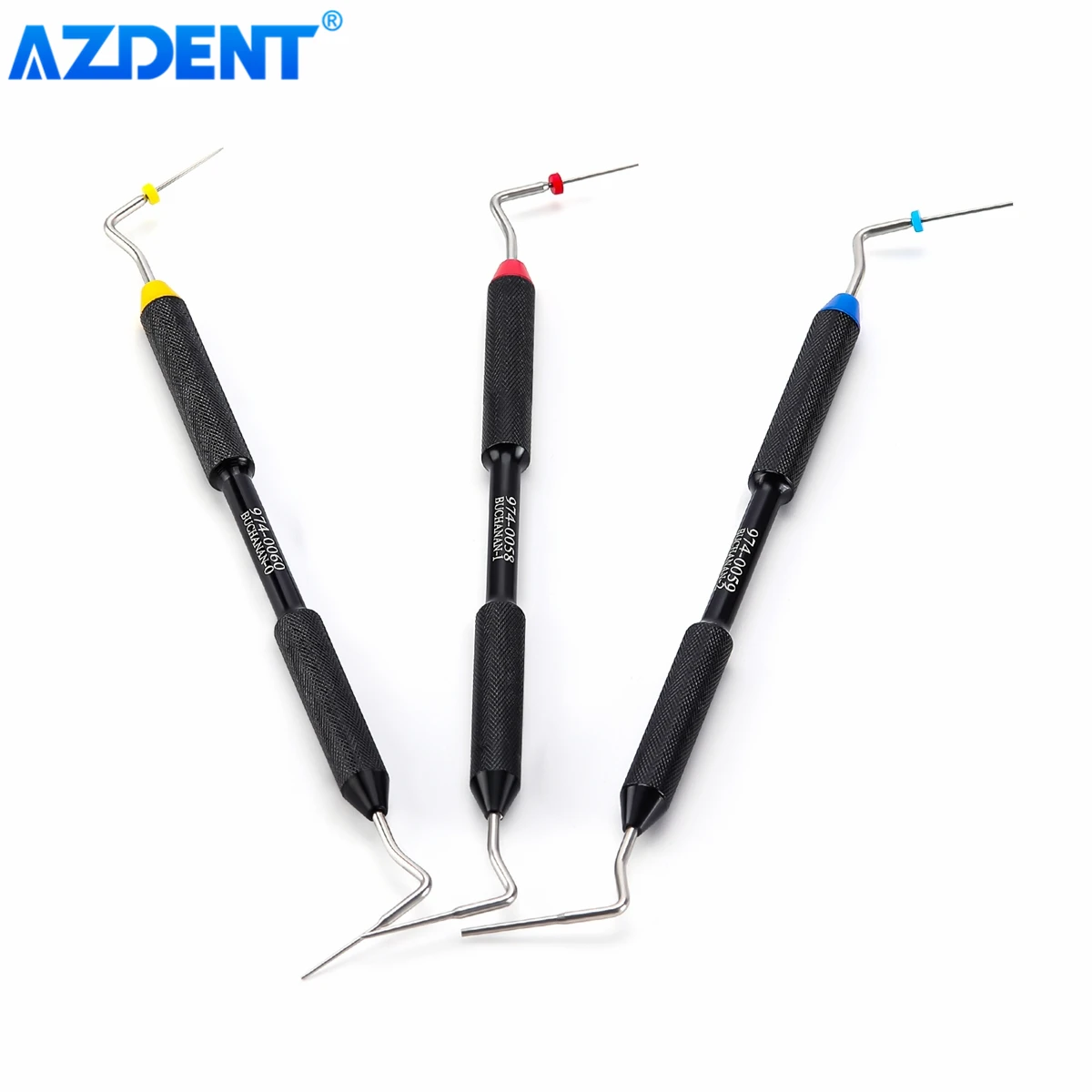 AZDENT Dental Endo Buchanan ручной подъемник инструмент для заполнения NITI наконечник #0 #1 #2