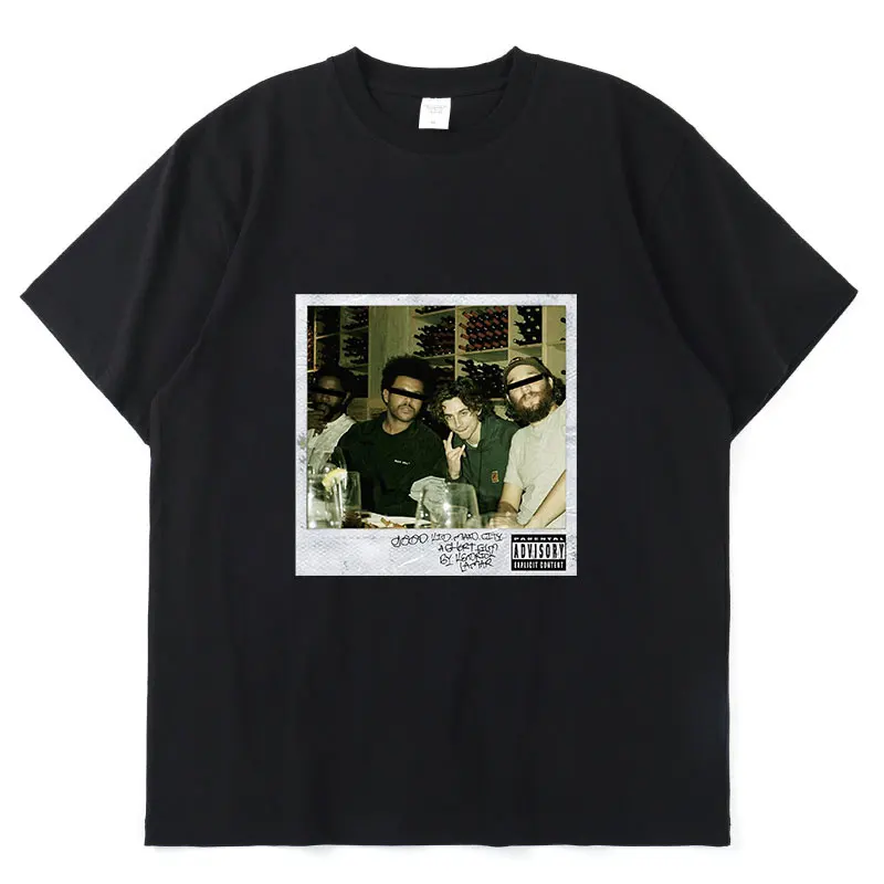 

Футболка мужская Свободная с коротким рукавом, х/б, с принтом