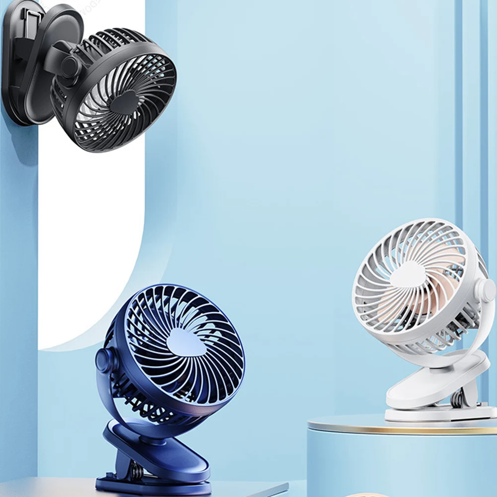 Мини-настольный Вентилятор С USB-зарядкой Портативный Воздушного Охлаждения 3