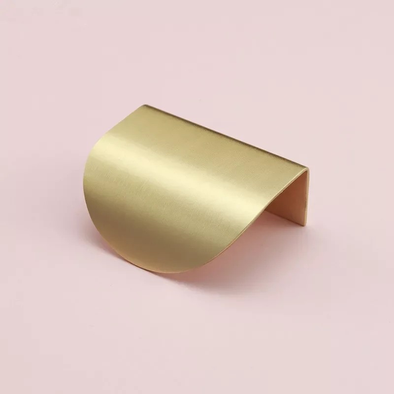 

Новые латунные ручки для мебели, ручки для шкафов и ящиков кухонной мебели, золотые ручки